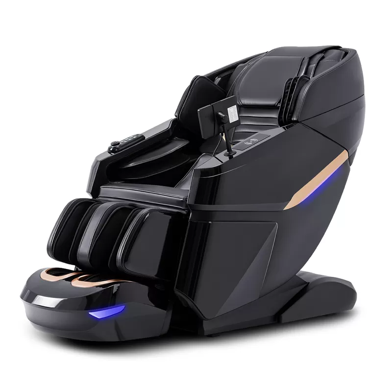 PU Leather SL Track Top End Body Care Heating Therapy Massage Chair